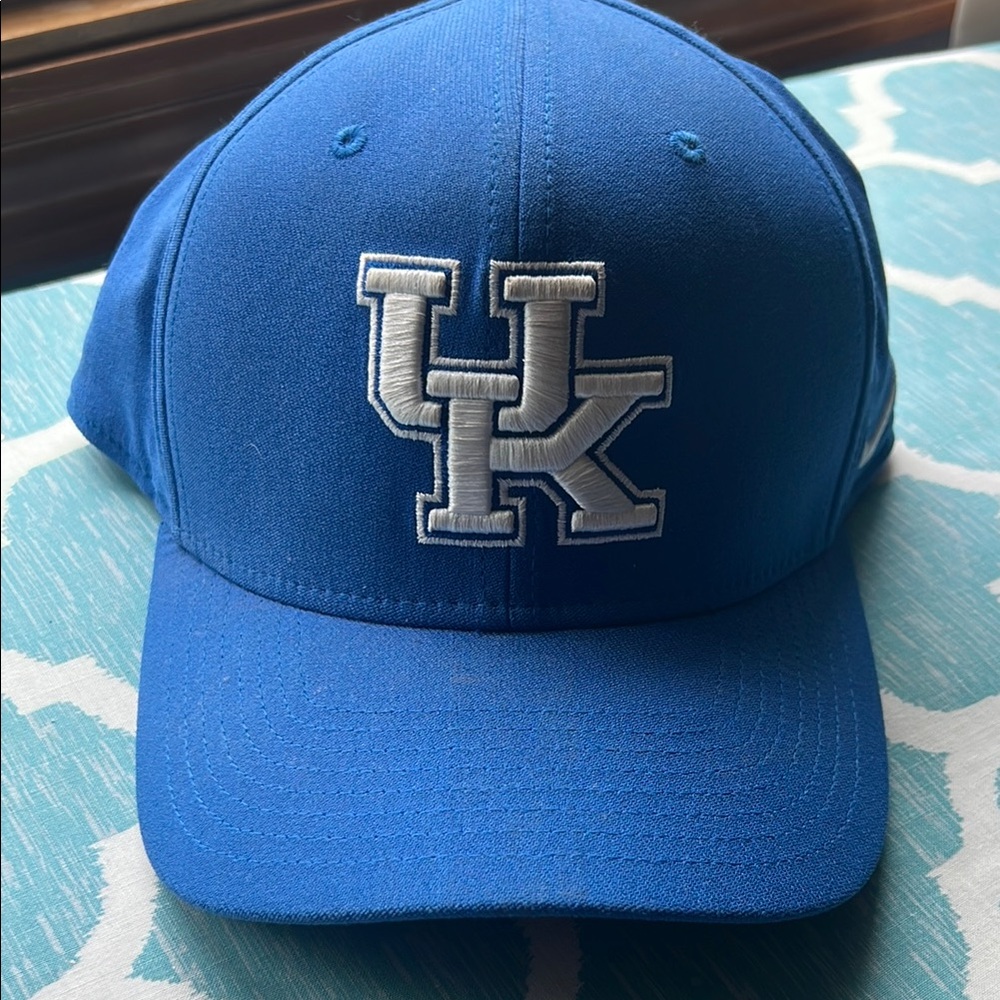 Nike Blue and White Embroidered Hat